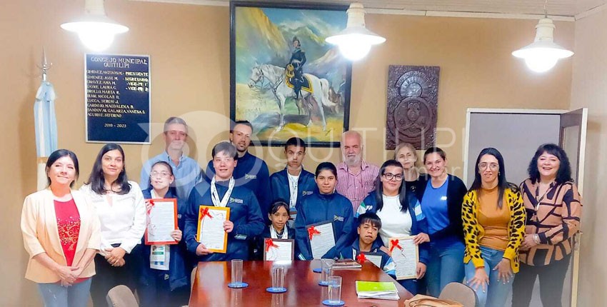 Juegos Evita. Homenaje del Concejo a deportistas adaptados que lograron oro, plata y bronce en Mar del Plata 10