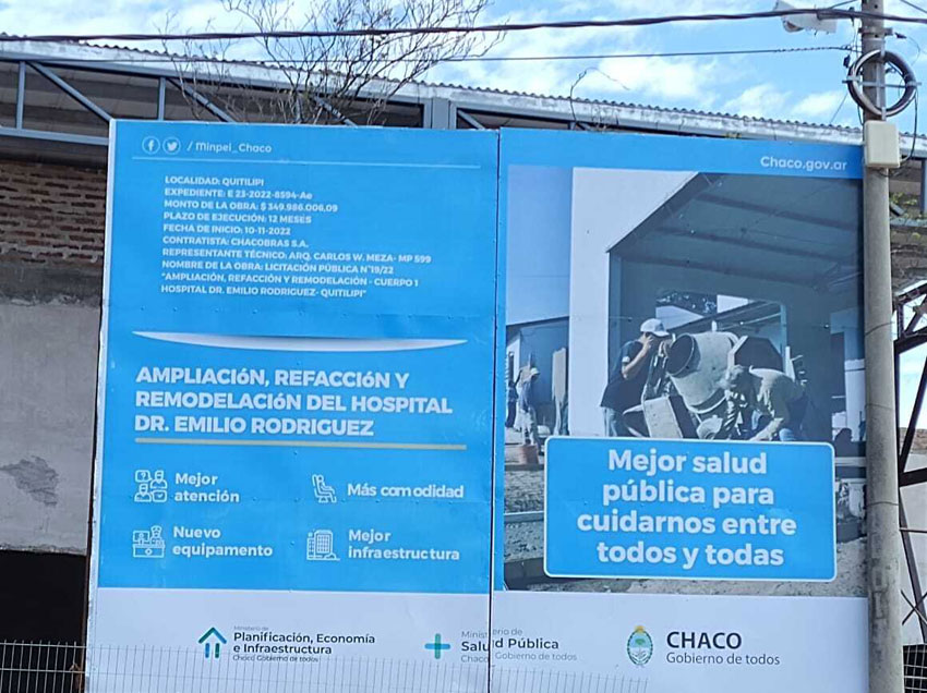 Instituciones piden al Gobernador Capitanich que continúe con la obra del Hospital de Quitilipi 30