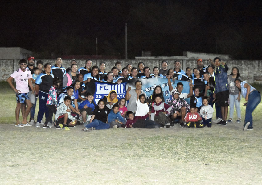 Femenino de Fútbol. 25 de Mayo y San Martín estiraron la finalización del Apertura 5
