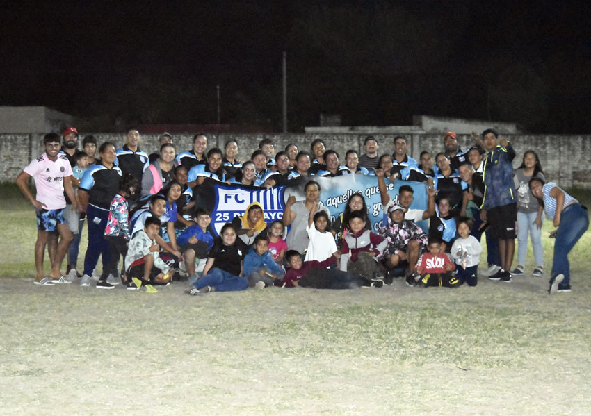 Femenino de Fútbol. 25 de Mayo y San Martín estiraron la finalización del Apertura 7