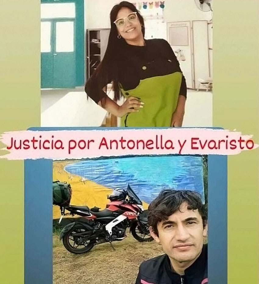 Nuevo pedido de justicia por Antonella y Evaristo 12