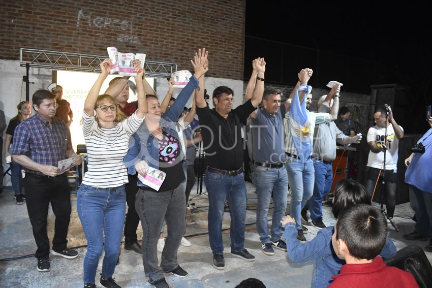 Zdero acompañó a "Quitito" en el cierre de la campaña electoral 5