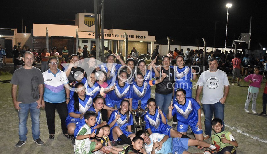 Femenino de Fútbol. La LQF coronó a San Martín campeonas del Torneo Apertura 23 16