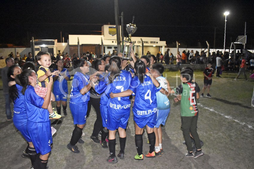 Femenino de Fútbol. La LQF coronó a San Martín campeonas del Torneo Apertura 23 18