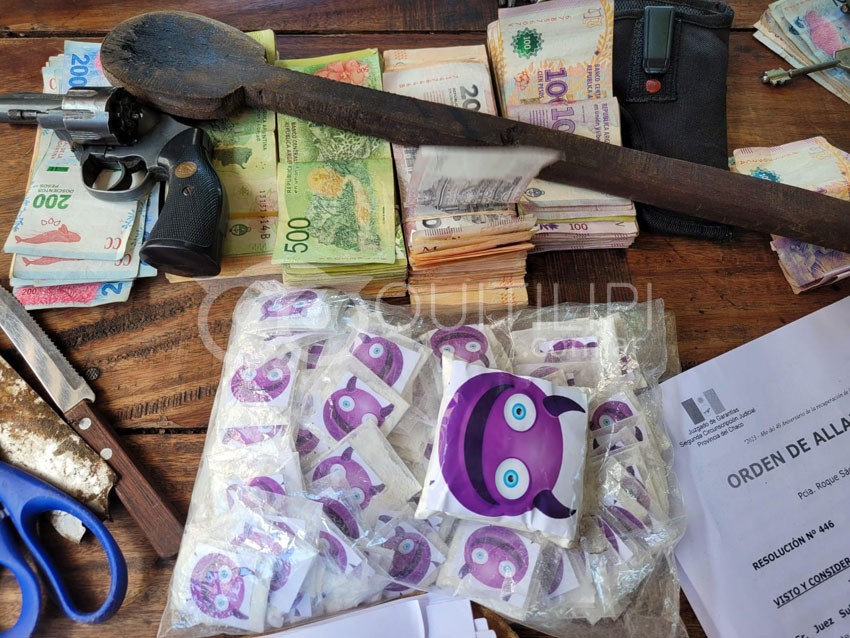 Golpe al negocio del narcomenudeo en Quitilipi, 2 detenidos 15