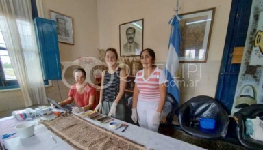 Museo "René J. Sotelo". Comenzaron los trabajos de conservación y restauración de tejidos elaborados por pueblos originarios 1