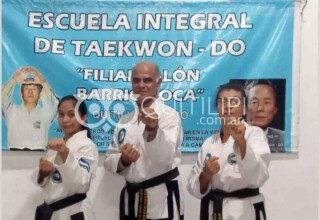 9 años de la Escuela Integral de Taekwondo en el salón comunitario del Barrio Boca 9