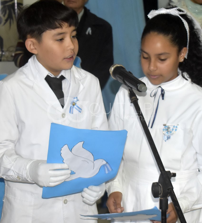 Cálida conmemoración en Quitilipi, a los ideales de libertad impulsado por los héroes de Mayo 27