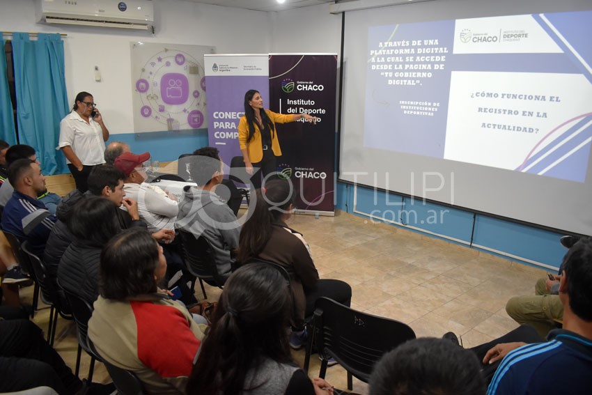 El Instituto del Deporte Chaqueño capacitó a dirigentes de clubes y deportistas 7