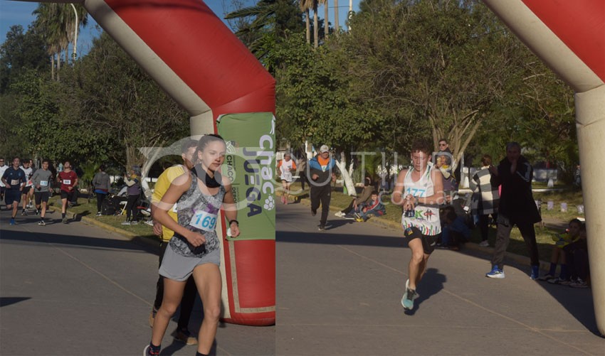 Los juveniles Lautaro Pereira y Clara Malina, dominaron la clasificación en la 2º Maratón por el "Medio Ambiente" 14