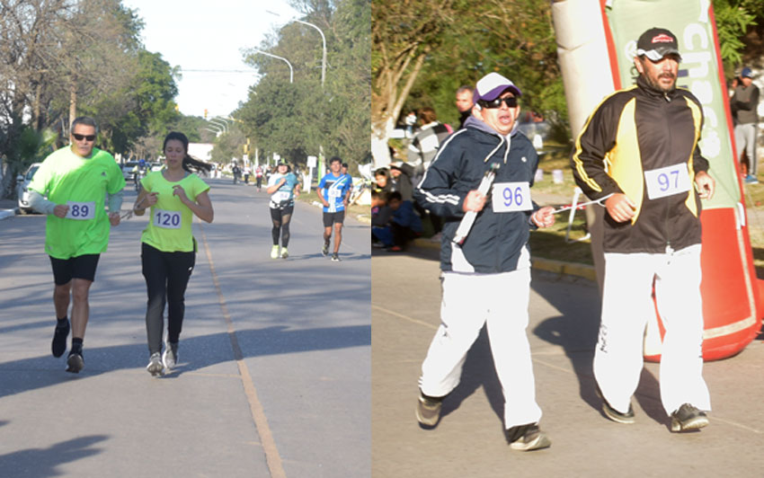 Los juveniles Lautaro Pereira y Clara Malina, dominaron la clasificación en la 2º Maratón por el "Medio Ambiente" 45