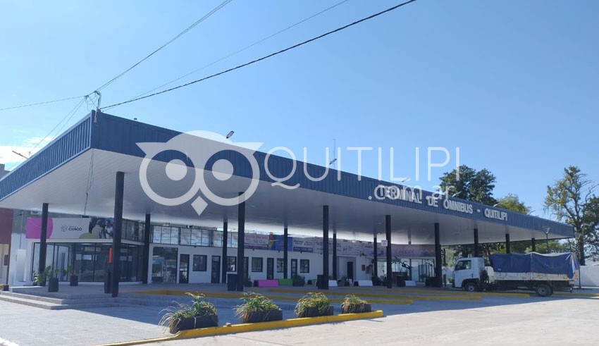 El gobierno del Chaco inaugura remodelaciones y mejoras en la terminal de ómnibus 10