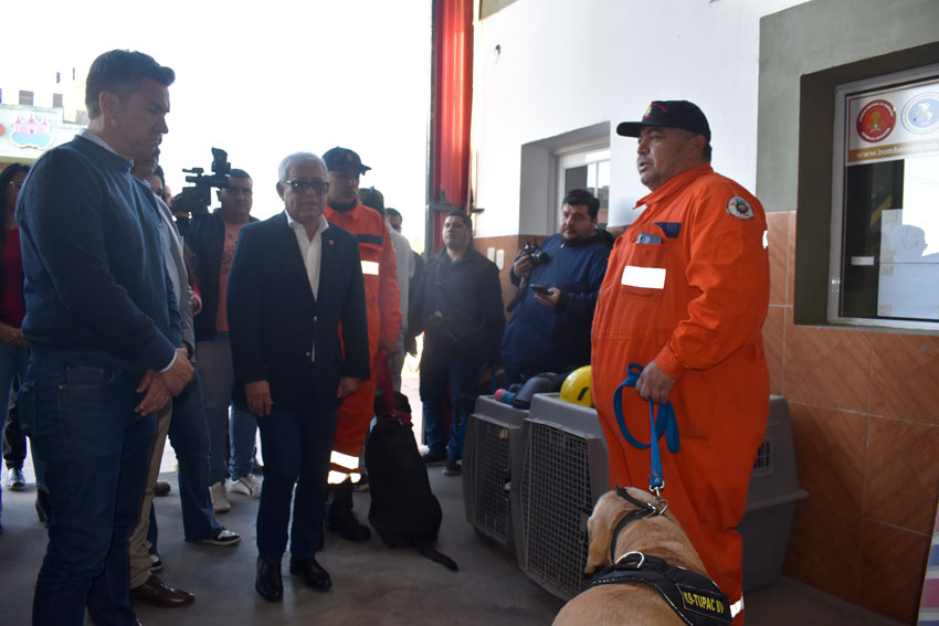 El gobernador Zdero inauguró refacciones y mejoras en la terminal de ómnibus 43