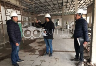 Inspeccionan el avance de obra en el Hospital "Dr. Emilio Federico Rodríguez" 10