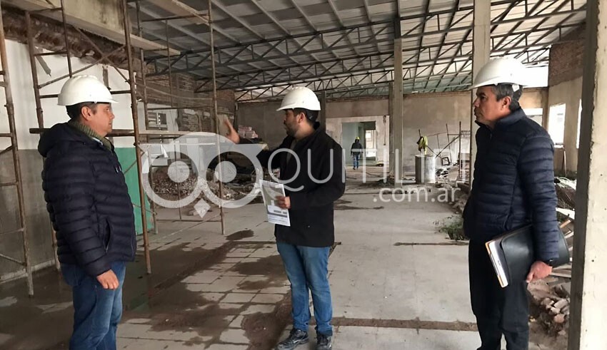 Inspeccionan el avance de obra en el Hospital "Dr. Emilio Federico Rodríguez" 13