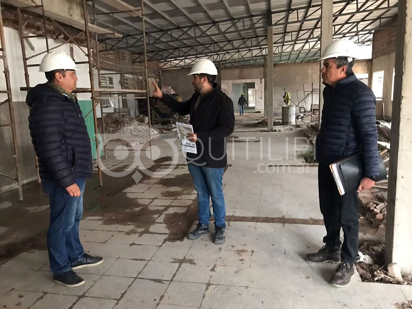 Inspeccionan el avance de obra en el Hospital "Dr. Emilio Federico Rodríguez" 5