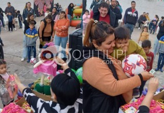 Día del Niño: "mercantilitos" felices en animado y alegre agasajo en el CEC 8