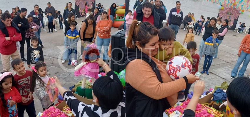 Día del Niño: "mercantilitos" felices en animado y alegre agasajo en el CEC 19