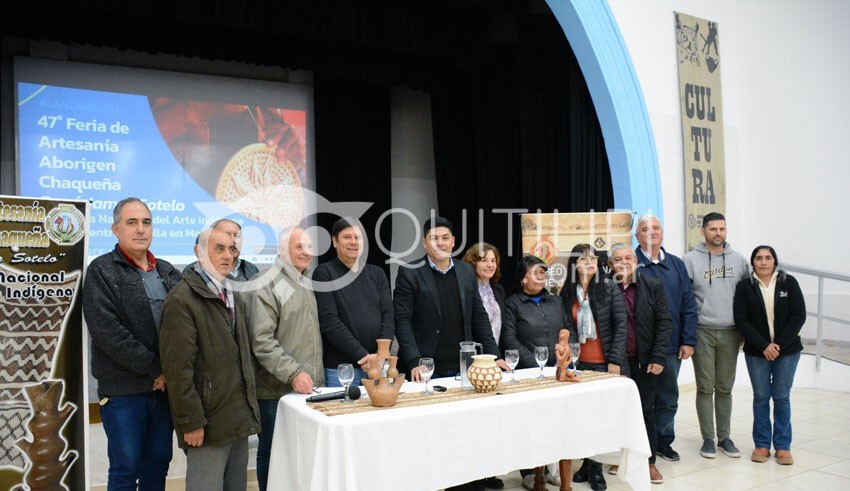 Presentaron la 47º edición de la Feria de Artesanía Aborigen Chaqueña "René James Sotelo" 19