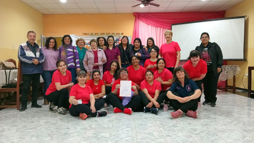 ALCEC cerró agosto haciendo prevención con testimonios de vida, charla sobre cuidado integral de la mujer y bailando zumba 24