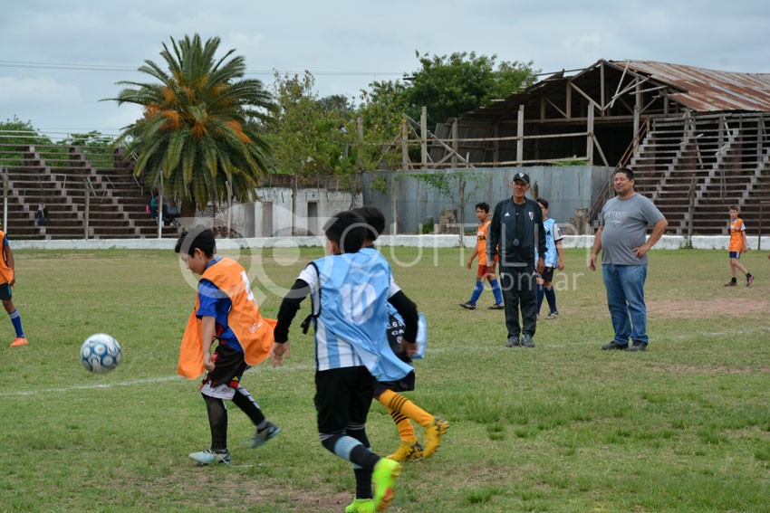 River Plate, observó jugadores infantiles de la zona 6