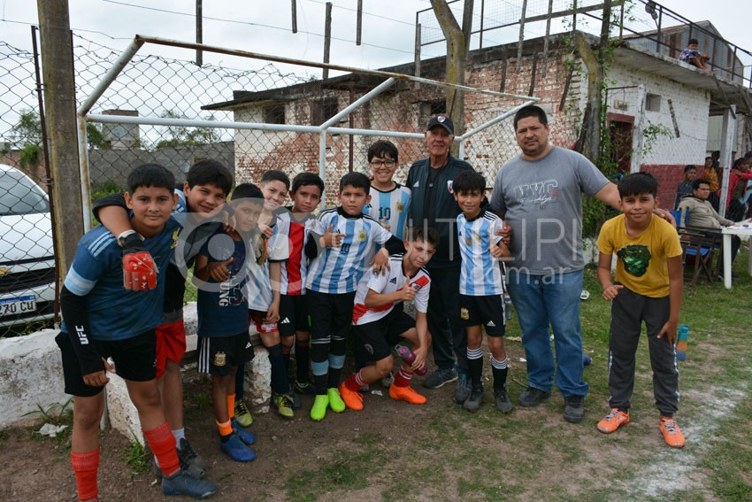 River Plate, observó jugadores infantiles de la zona 20