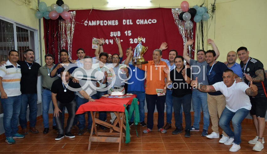 El Sub 15 de 1994, único Campeón Provincial de la L.Q.F., celebró 30 años de aquel importante logro 22