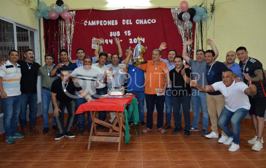 El Sub 15 de 1994, único Campeón Provincial de la L.Q.F., celebró 30 años de aquel importante logro 8