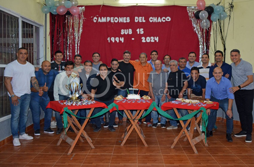 El Sub 15 de 1994, único Campeón Provincial de la L.Q.F., celebró 30 años de aquel importante logro 28