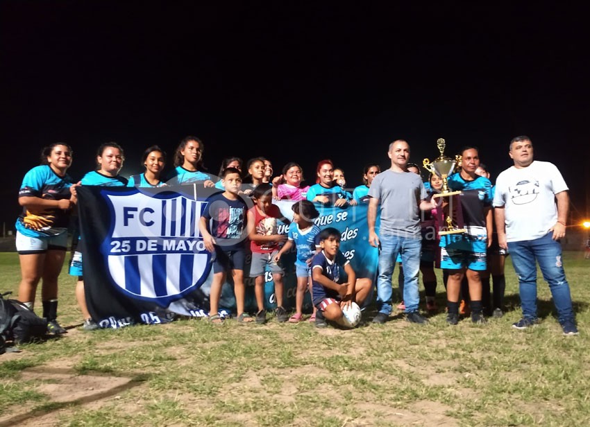 25 de Mayo, Campeonas del Apertura en la LQF 18