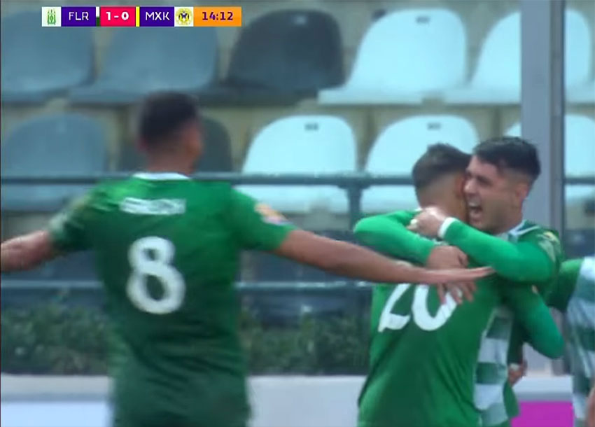 Gonzalo Gamarra, el más valioso en el triunfo del Floriana FC ante el Marsaxlokk 16