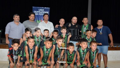 La LQF premio los campeones infantiles y en mayores el fútbol femenino de San Martín 1