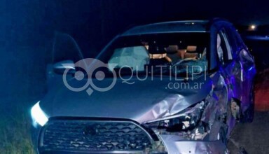 Trágico: dos muertos en la R16, se movilizaban en moto 1