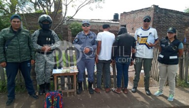 Detenidos con droga en la Quinta 49 1