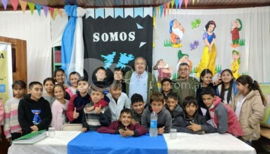 Niños de la Escuela 594 indagaron sobre el conflicto de Malvinas 1