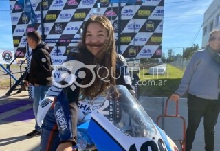Valentina Plaja: debut y podio en la 3° fecha del Campeonato Moto 3 en Bs As 30