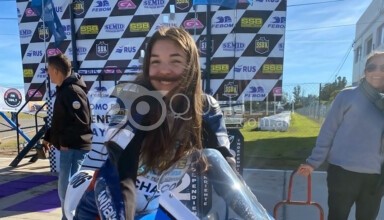 Valentina Plaja: debut y podio en la 3° fecha del Campeonato Moto 3 en Bs As 40