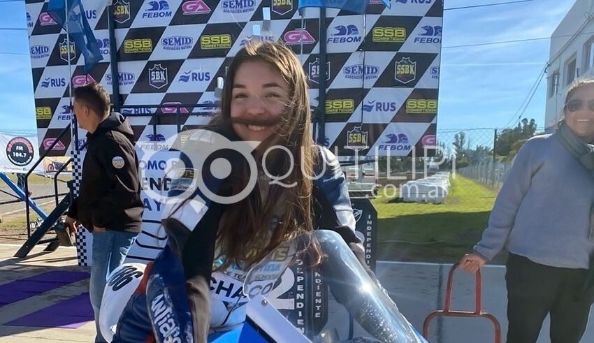 Valentina Plaja: debut y podio en la 3° fecha del Campeonato Moto 3 en Bs As - Quitilipi.com.ar Valentina Plaja: debut y podio en la 3° fecha del Campeonato Moto 3 en Bs As 13