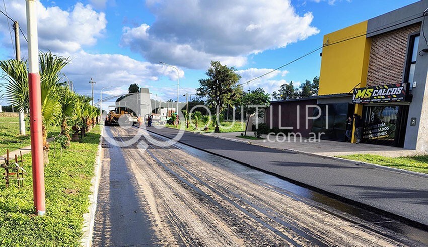 Avanzan las obras de pavimentación y bacheo a través de Vialidad Provincial - Quitilipi.com.ar Avanzan las obras de pavimentación y bacheo a través de Vialidad Provincial 16