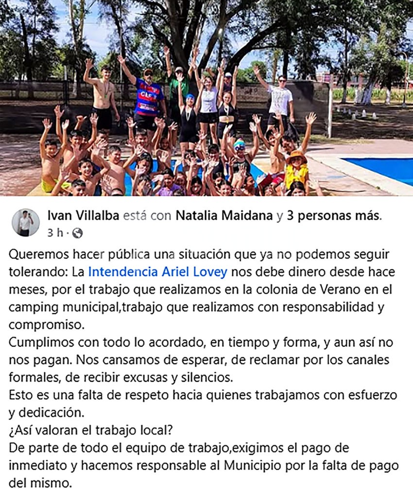 Empleados precarizados de la Municipalidad reclaman dos meses de atraso en el pago de salarios - Quitilipi.com.ar Empleados precarizados de la Municipalidad reclaman dos meses de atraso en el pago de salarios 20