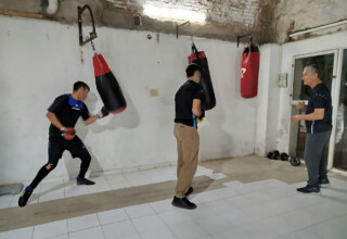Boxeo: gimnasio Cuna de Campeones reabrió sus puertas 28