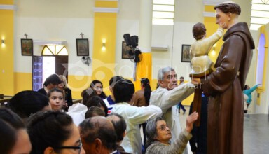 Finalizando la Novena a San Antonio de Padua 1