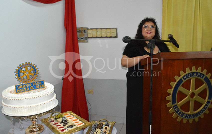 Norma Lilian Soler asumió su segundo mandato en Rotary Quitilipi 8