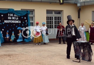La Escuela 384 celebró con mucho brillo y animación la gesta del 9 de julio de 1816 2