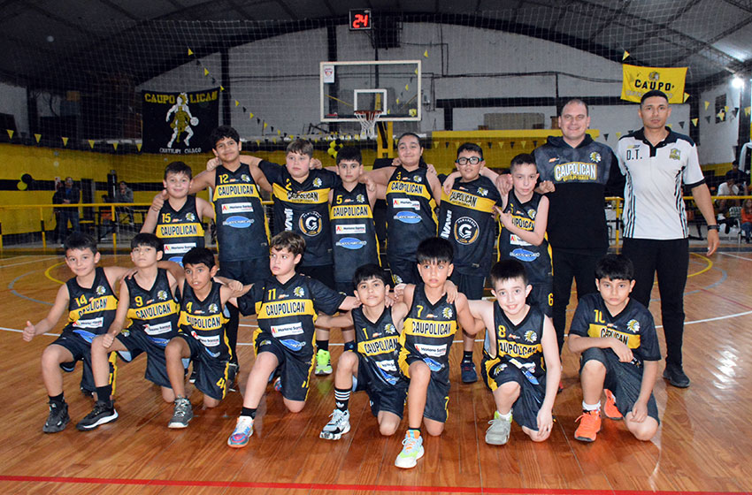 Caupolicán Campeón U11: superó en vibrante final 140 -139 al Club Acción de Sáenz Peña 30