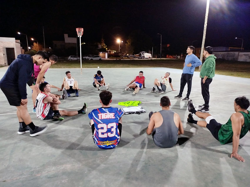 Vibrante 4° fecha de cestoball local en las categorías +35 y Liga B 31