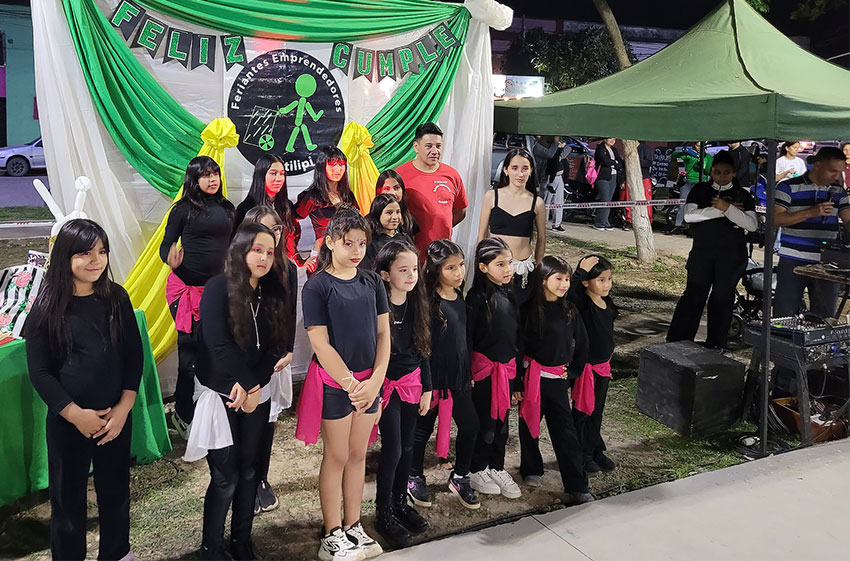 La Fundación de Feriantes y Emprendedores de Quitilipi celebró seis años junto a la comunidad 7