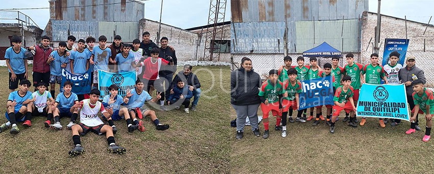 Atlético Libertad en Sub 14 y San Martín en Sub 16, triunfaron en la instancia local Chaco Juega 16