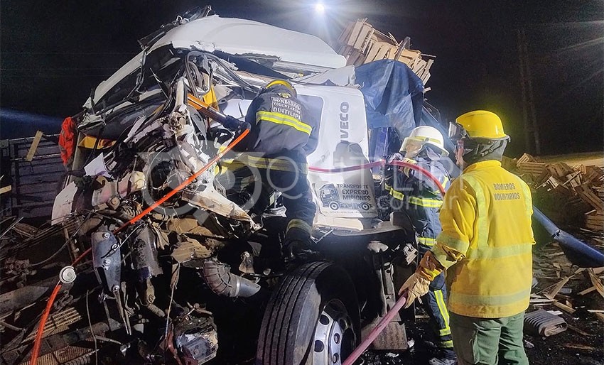 En Quitilipi: un camionero de 54 años perdió la vida en el cruce de Ruta 16 y Ruta 4 16
