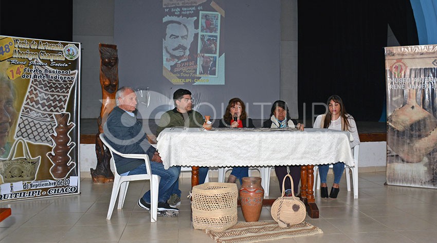 Mario Zorrilla, en Quitilipi acompañó el lanzamiento de la 48° Feria de Artesanía Aborigen Chaqueña 20